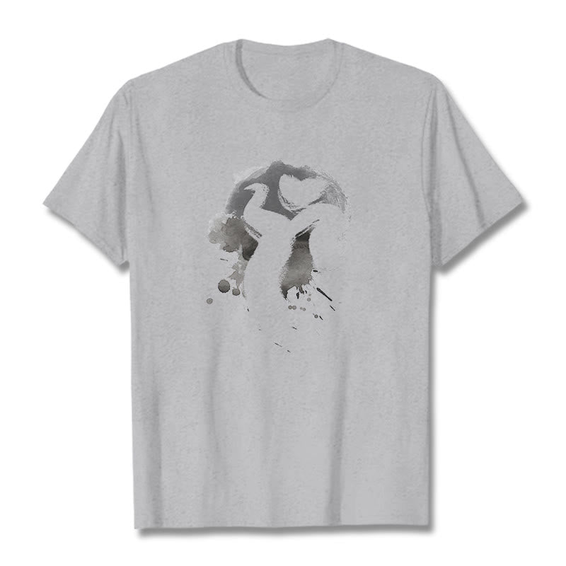 OM Swan Cotton Tee T-shirt