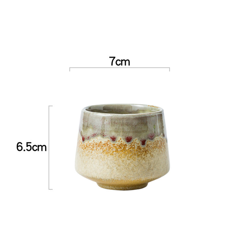 Retro Kiln Change Ceramic Coffee Mug Tea Espresso Coffee Cup 200ml