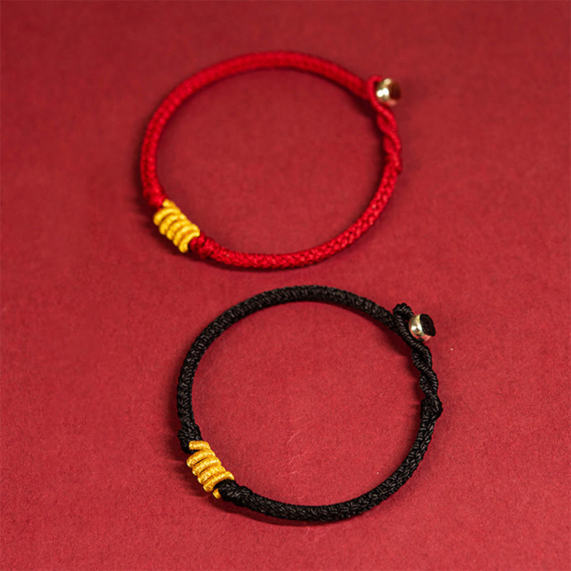 Handcrafted King Kong Knot Luck Protection Braid Rope Bracelet