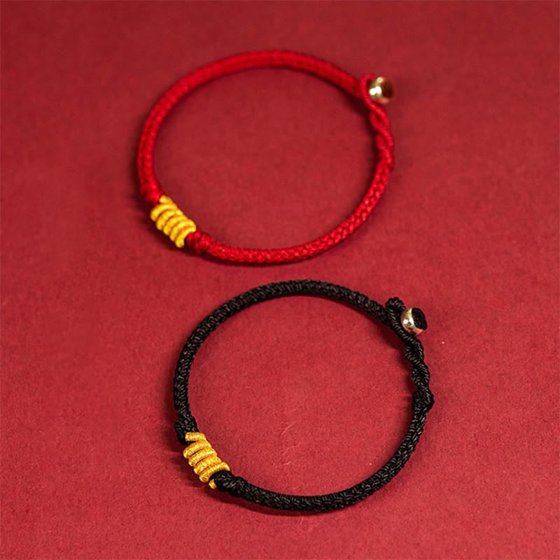 Handcrafted King Kong Knot Luck Protection Braid Rope Bracelet