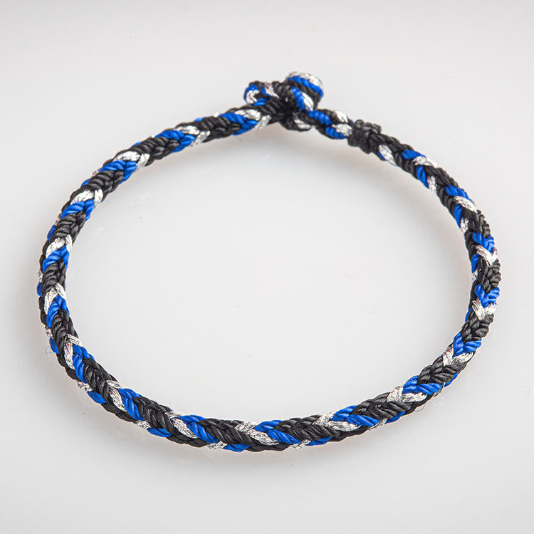 May prosperity fill your life Lucky Multicolored Bracelet