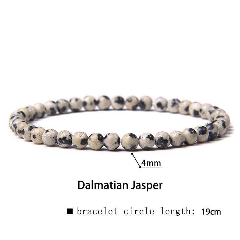 4mm Various Stone Crystal Mini Beads Healing Bracelet
