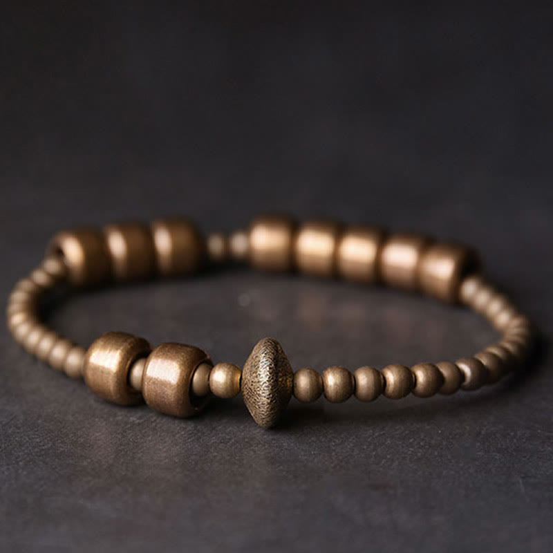 Vintage Copper Brass Blance Wealth Bracelet