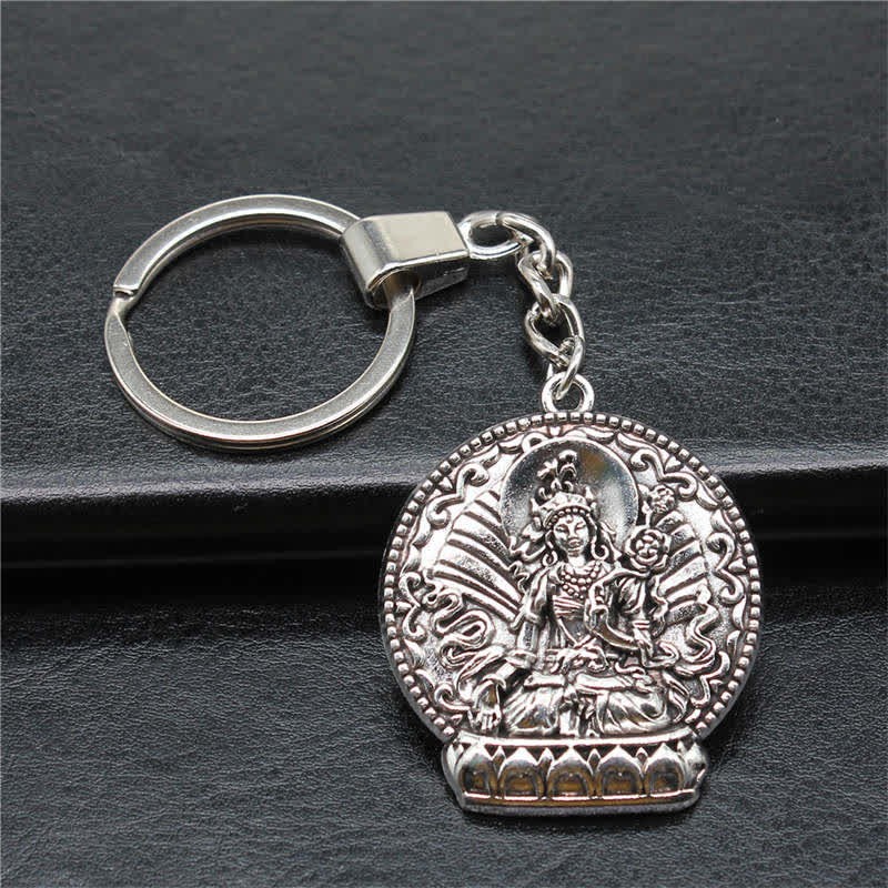 mystic zen Compassion Serenity Peace Keychain (Extra 40% Off | USE CODE: FS40)