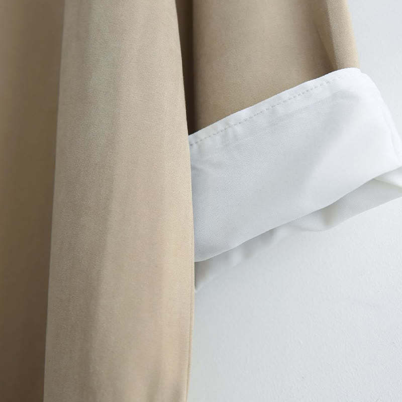 Fall Solid Color Chinese Frog-Button Cotton Men's Tang Suit Robe