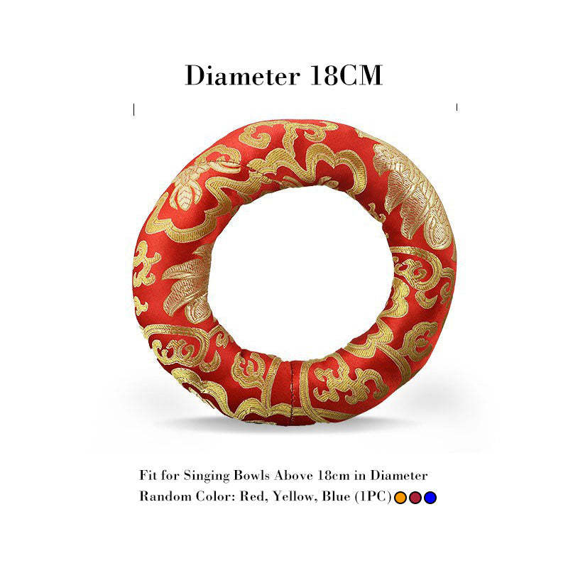 Tibetan Singing Bowl Handcraft Cushion Decoration