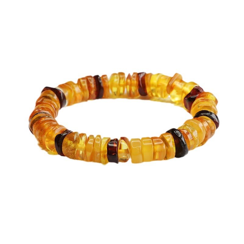 Amber Peace Buckle Confidence Bracelet
