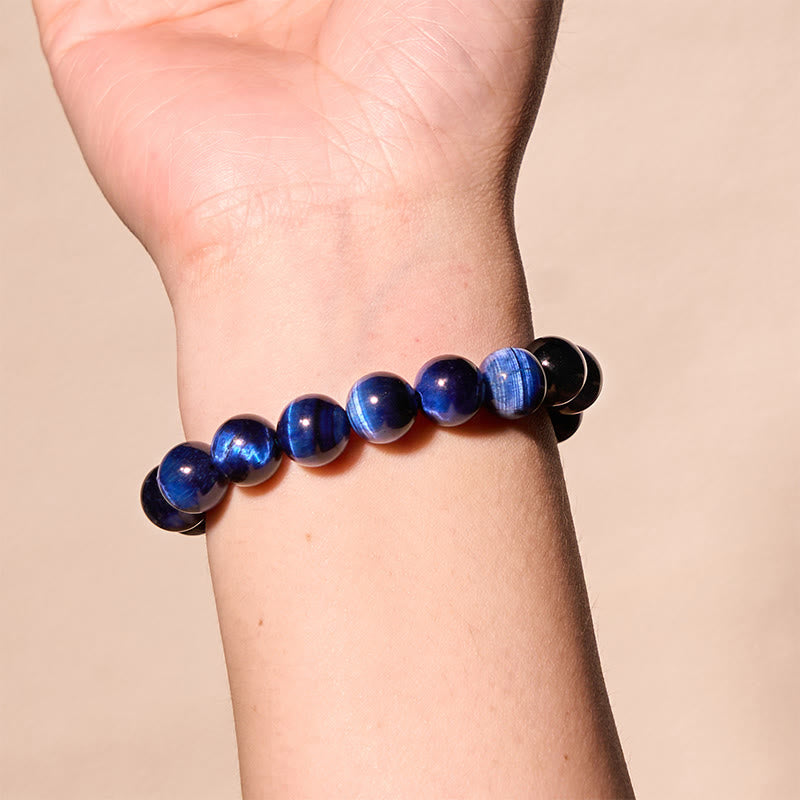 Blue Tiger Eye Protection Bracelet