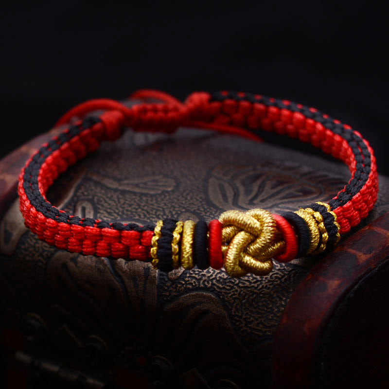 Colorful Rope True Love Knot Luck Handmade Bracelet