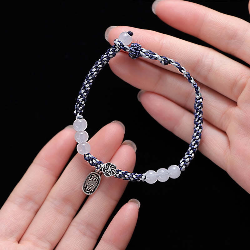 Handmade Lucky Fortune Rope Bracelet