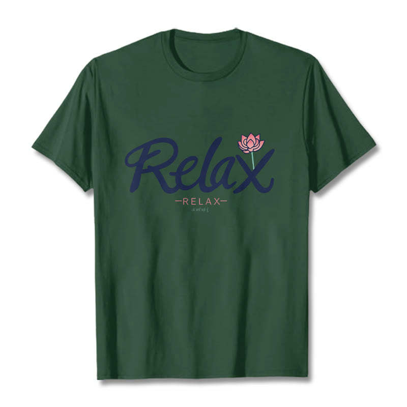 RELAX Lotus Tee T-shirt