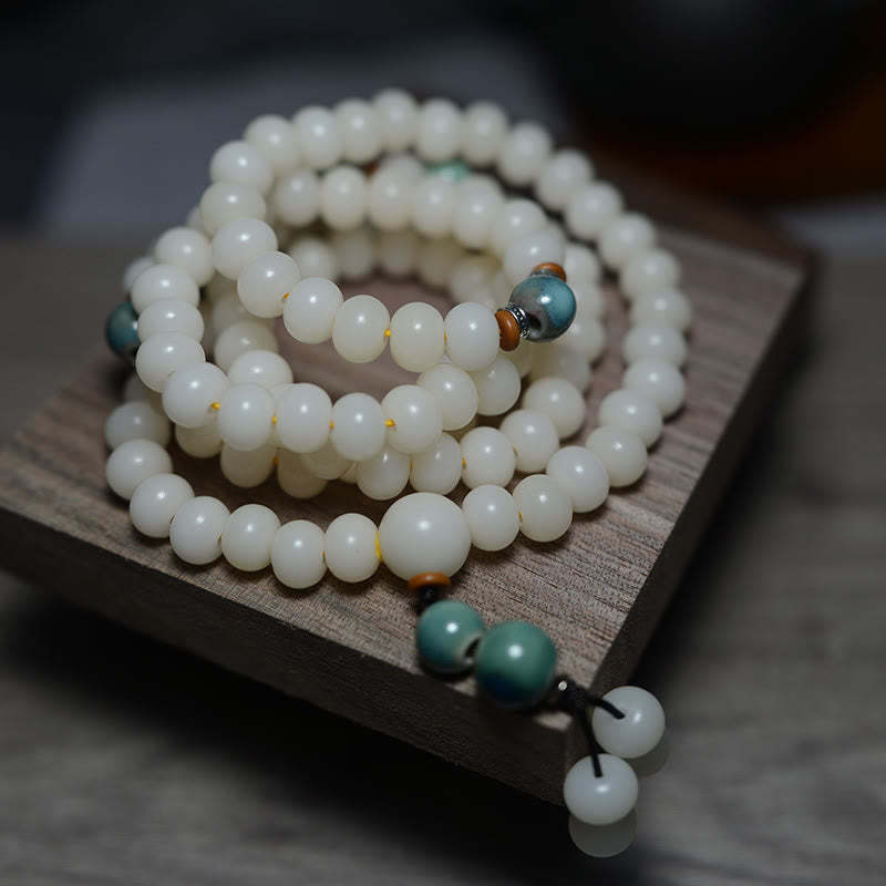 108 Mala Beads Bodhi Seed Keep Away Evil Spirits Calm Bracelet