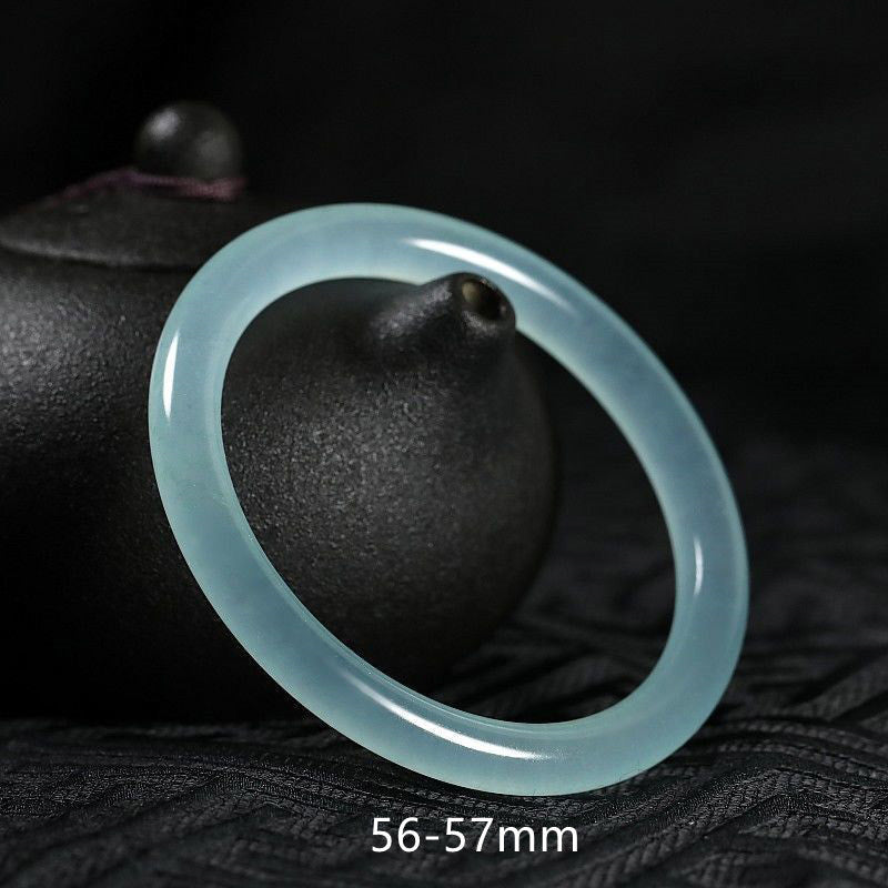 Natural Jade Healing Blessing Bangle Bracelet