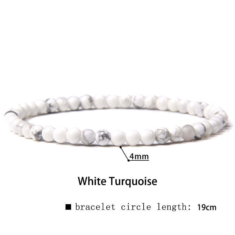 4mm Various Stone Crystal Mini Beads Healing Bracelet