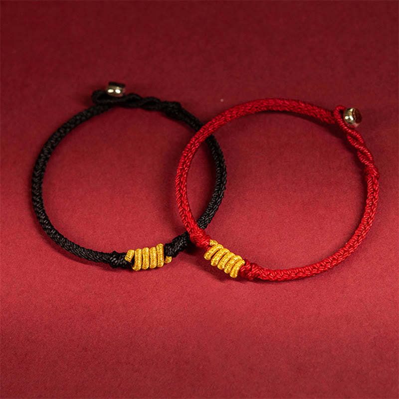 Handcrafted King Kong Knot Luck Protection Braid Rope Bracelet
