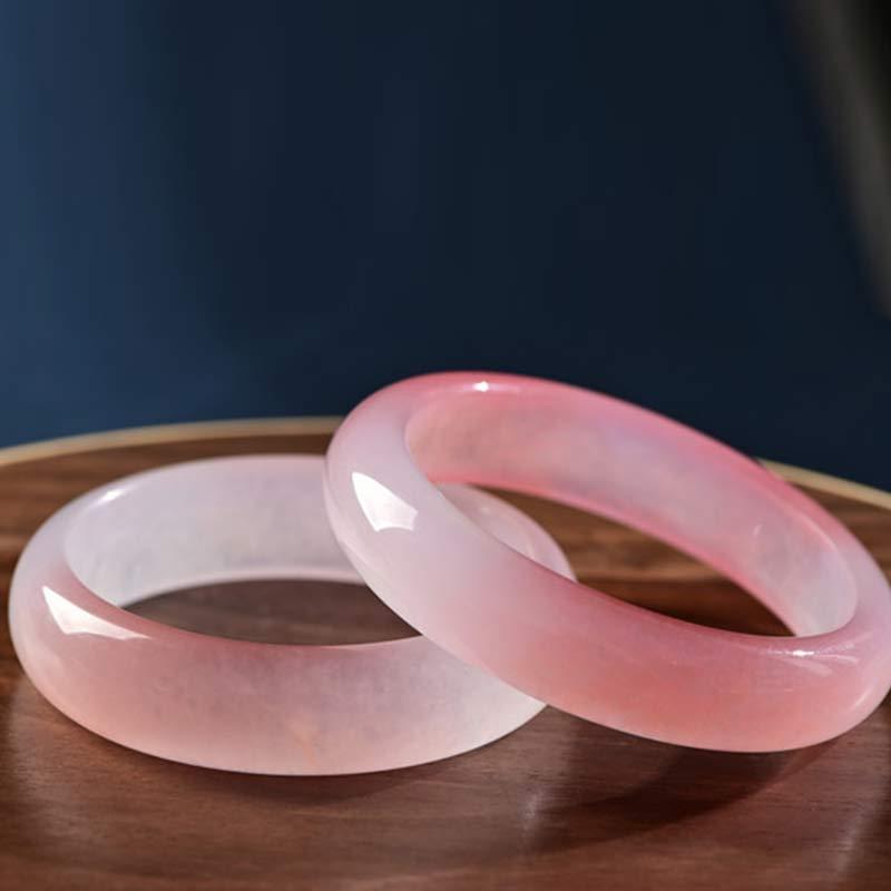 Pink Crystal Love Warmth Bracelet Bangle