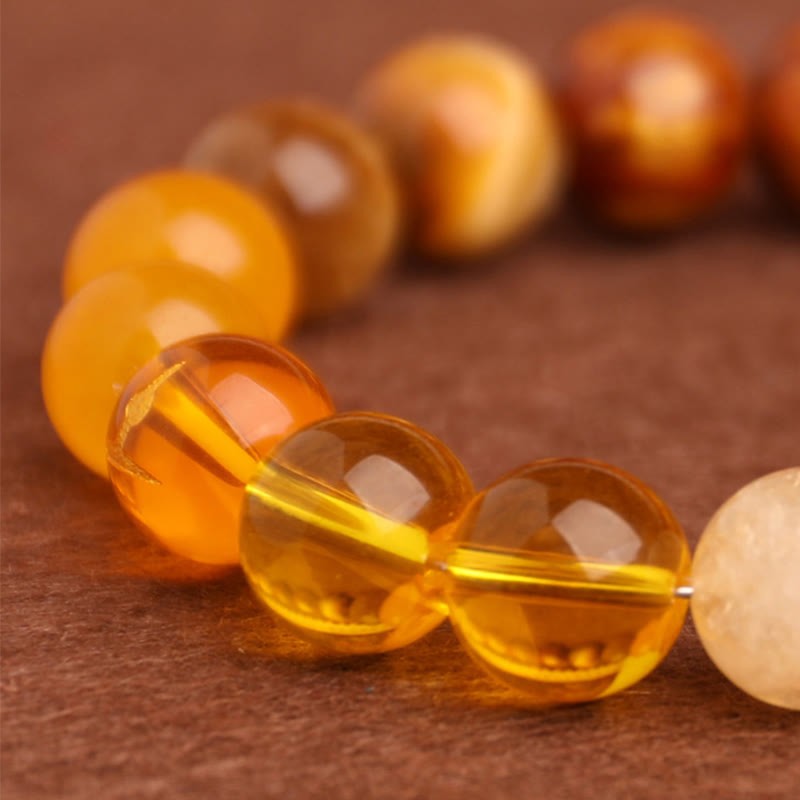 Five Elements Various Agate Balance Luck Bracelet