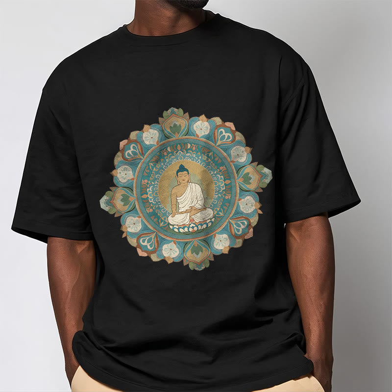 Mandala Flower mystic zen Tee T-shirt