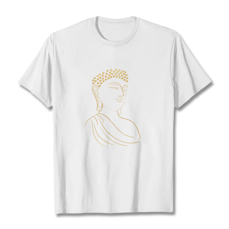 Meditating mystic zen Pattern Tee T-shirt