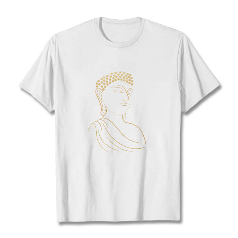 Meditating mystic zen Pattern Tee T-shirt
