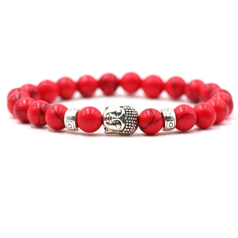 Purple Agate Protection Bracelet