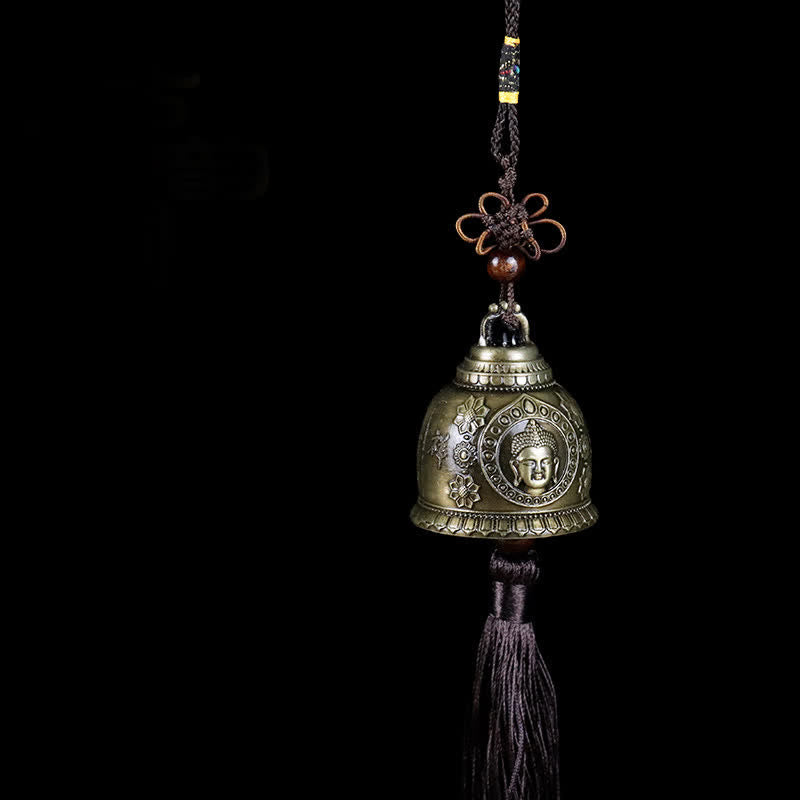 Feng Shui mystic zen Koi Fish Phoenix Wind Chime Bell Luck Wall Hanging Decoration