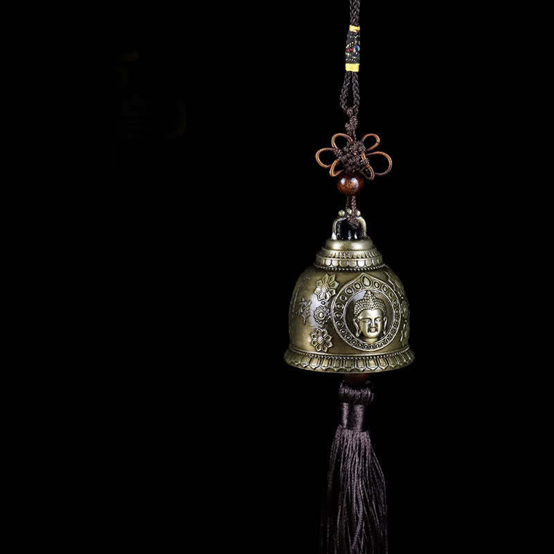 Feng Shui mystic zen Koi Fish Phoenix Wind Chime Bell Luck Wall Hanging Decoration