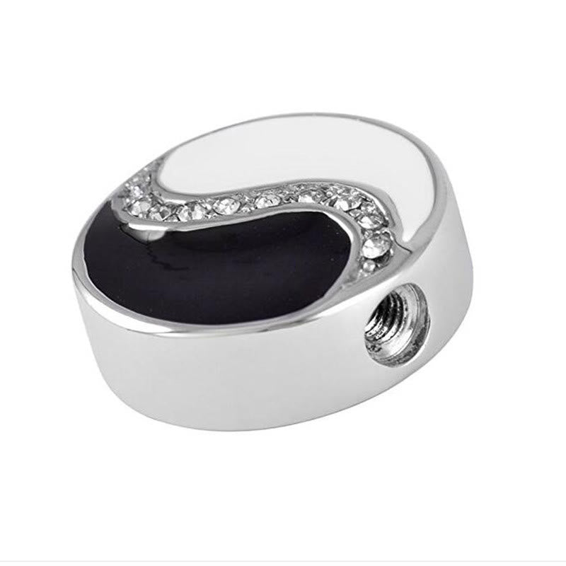 Yin Yang Titanium Steel Harmony Necklace Pendant
