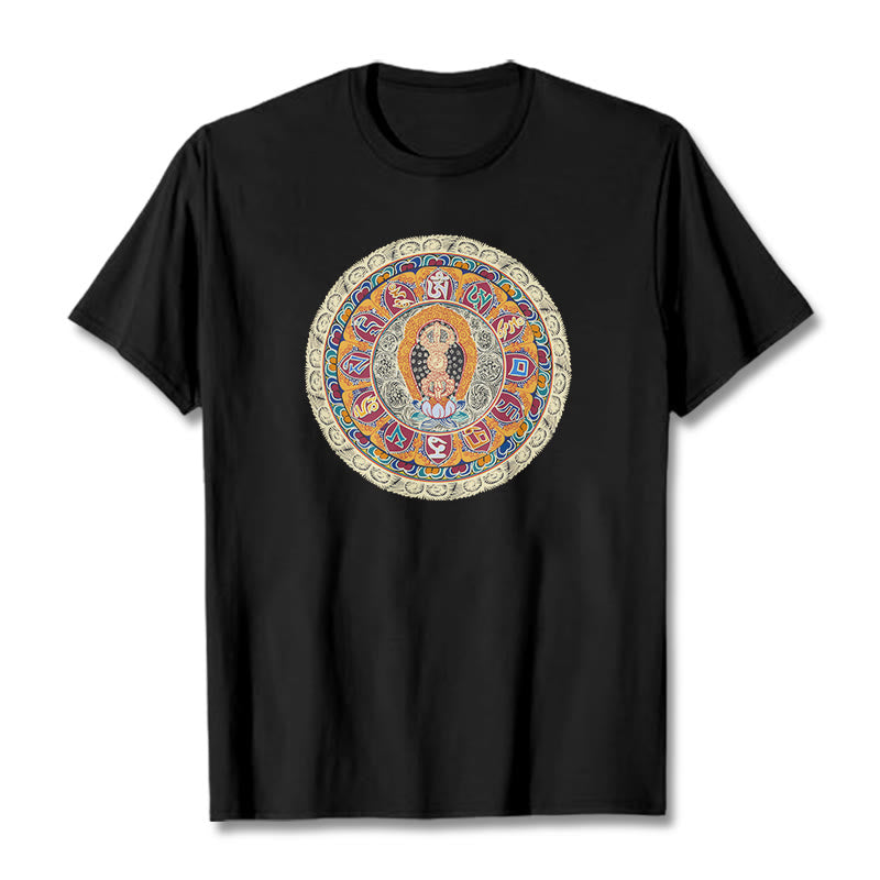Dorje Vajra Mandala mystic zen Cotton Tee T-shirt