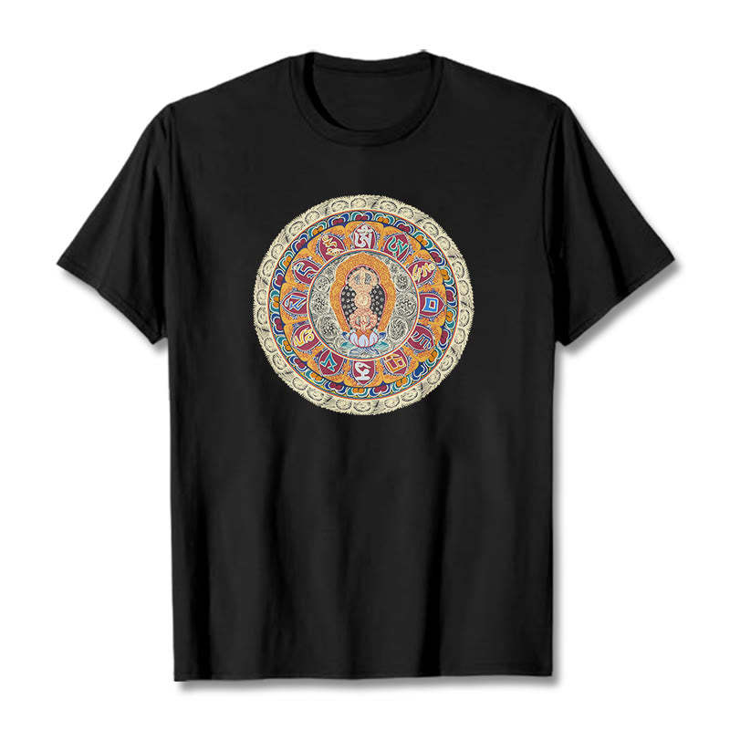 Dorje Vajra Mandala mystic zen Cotton Tee T-shirt