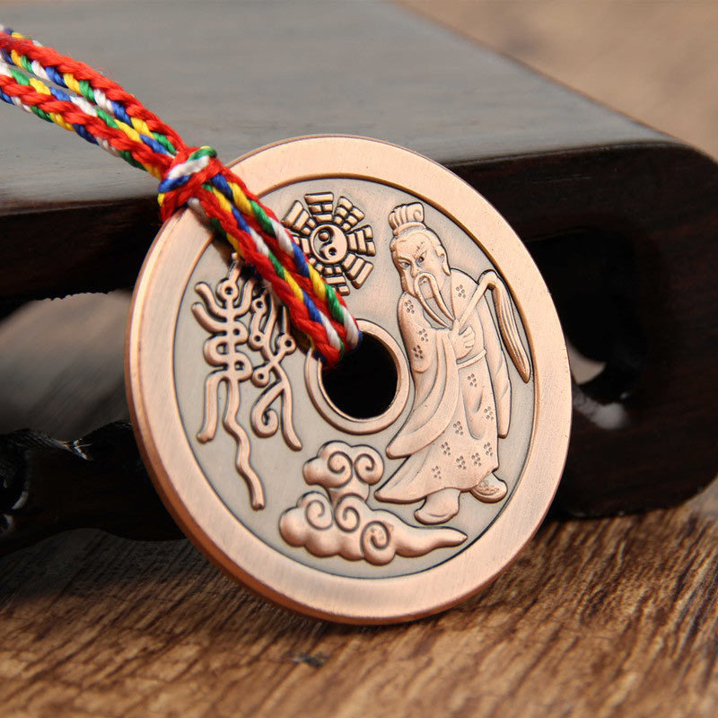 Taoism Yin Yang Symbol Protection Pendant Decoration Amulet