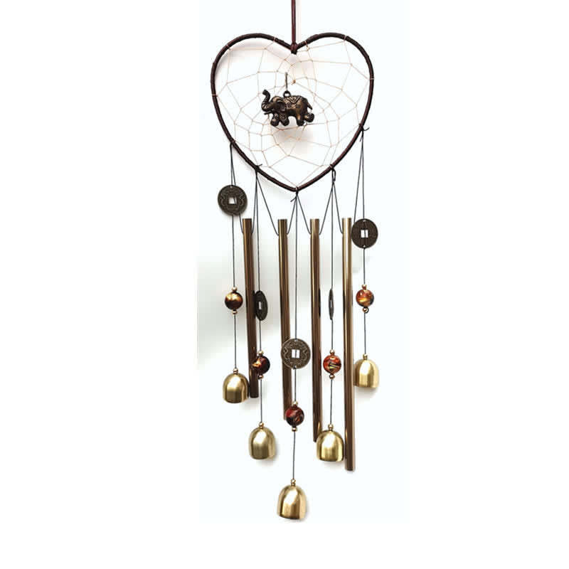 Dream Catchers Love Elephant Boat Wall Hanging Chime Bell Handmade Home Decoration
