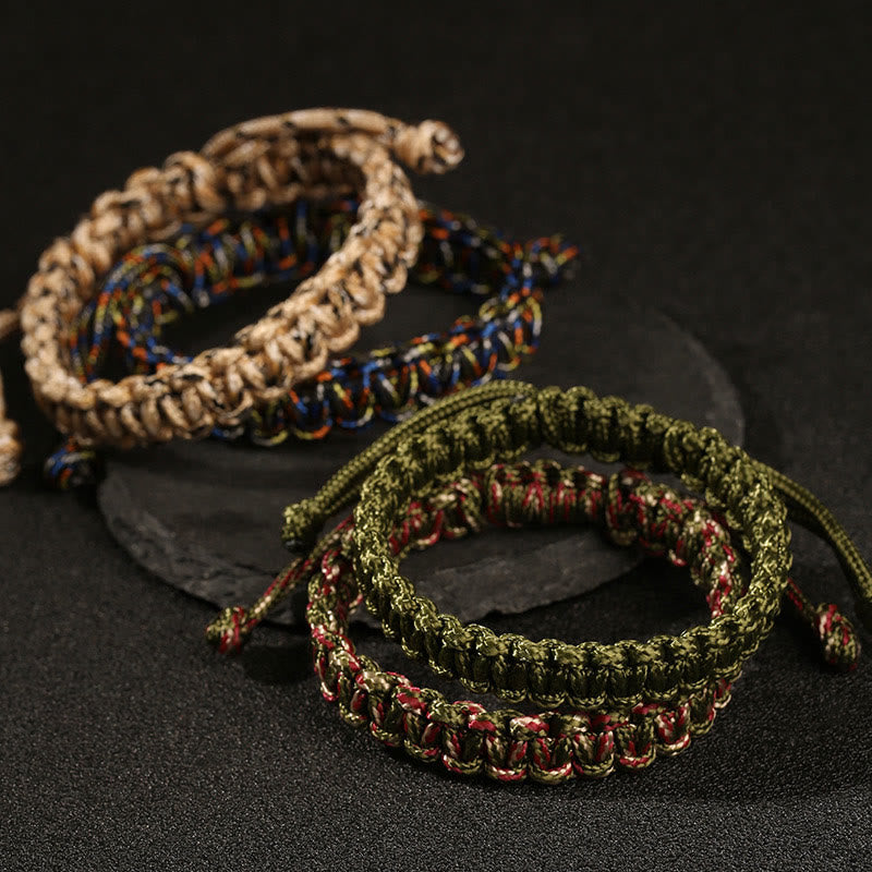 Handmade Colorful Rope Braided Bracelet