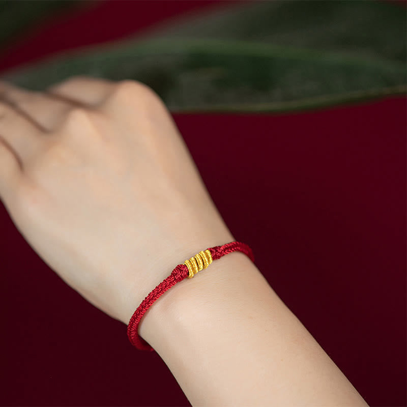 Handcrafted King Kong Knot Luck Protection Braid Rope Bracelet