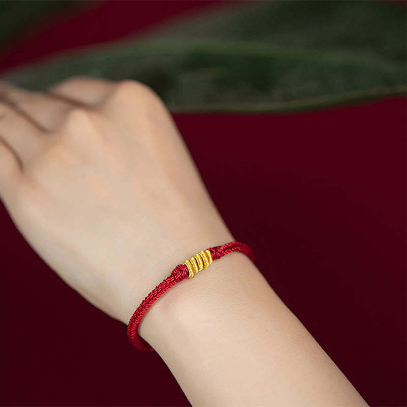 Handcrafted King Kong Knot Luck Protection Braid Rope Bracelet