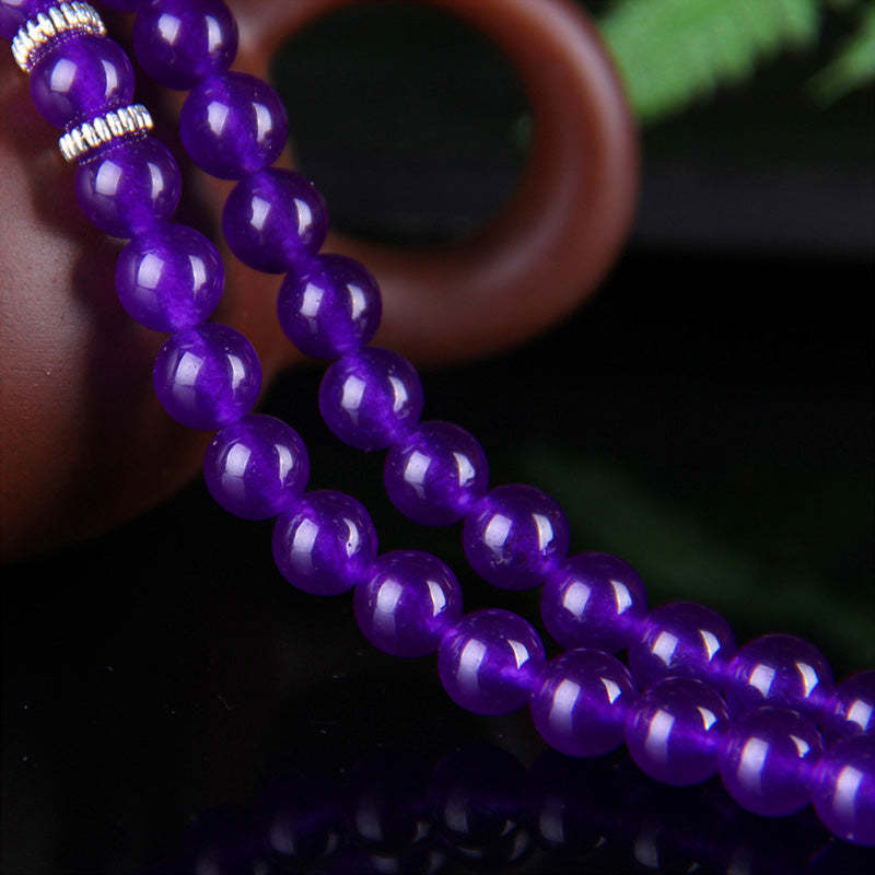 The Amethyst Pixiu Wealth Bracelet