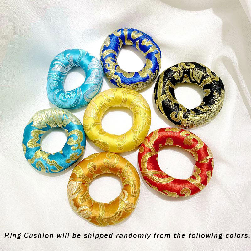 Tibetan Singing Bowl Handcraft Cushion Decoration (Extra 35% Off | USE CODE: FS35)