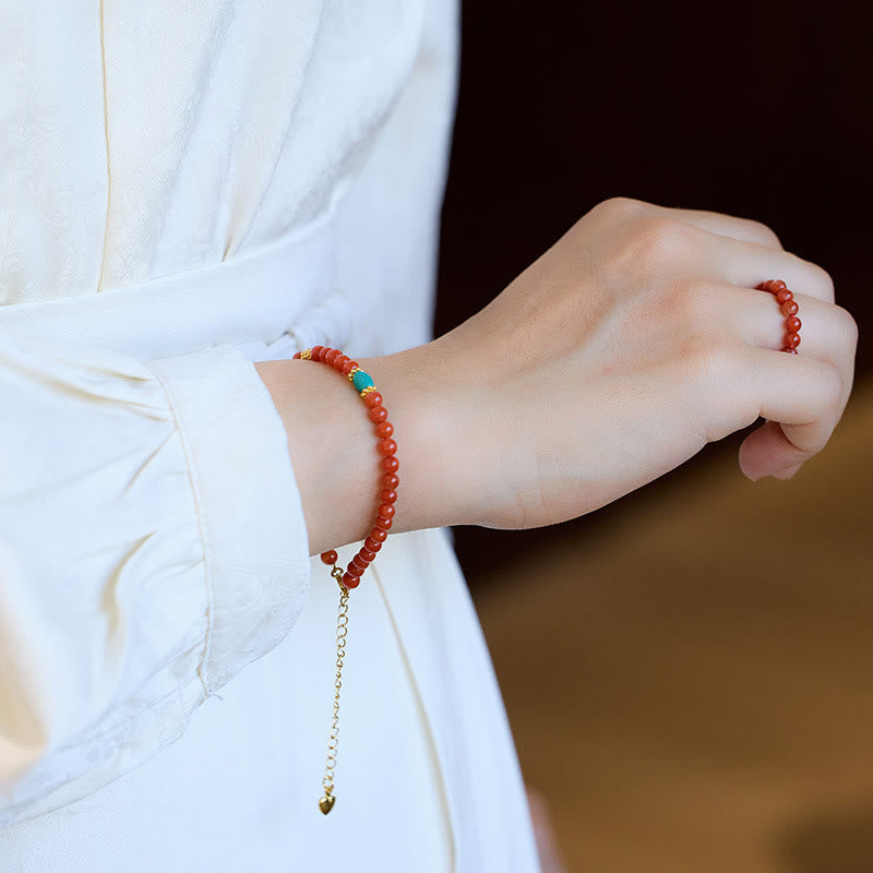 Butterfly Freedom Love String Charm Bracelet