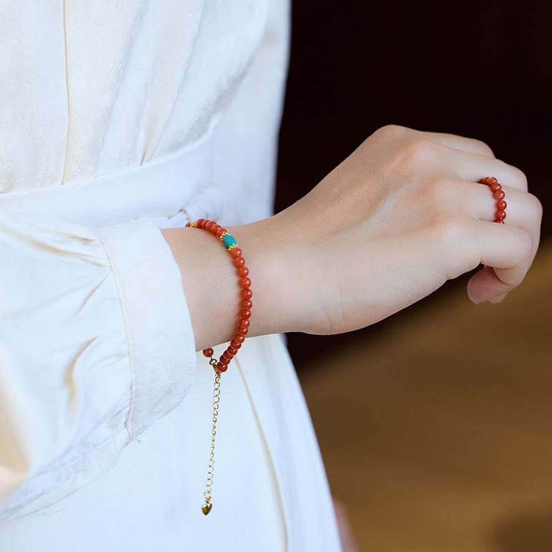 Butterfly Freedom Love String Charm Bracelet