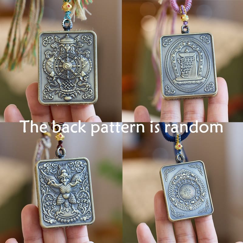 Tibetan Zakiram Goddess of Wealth Past And Present Ghau Prayer Box Necklace Pendant