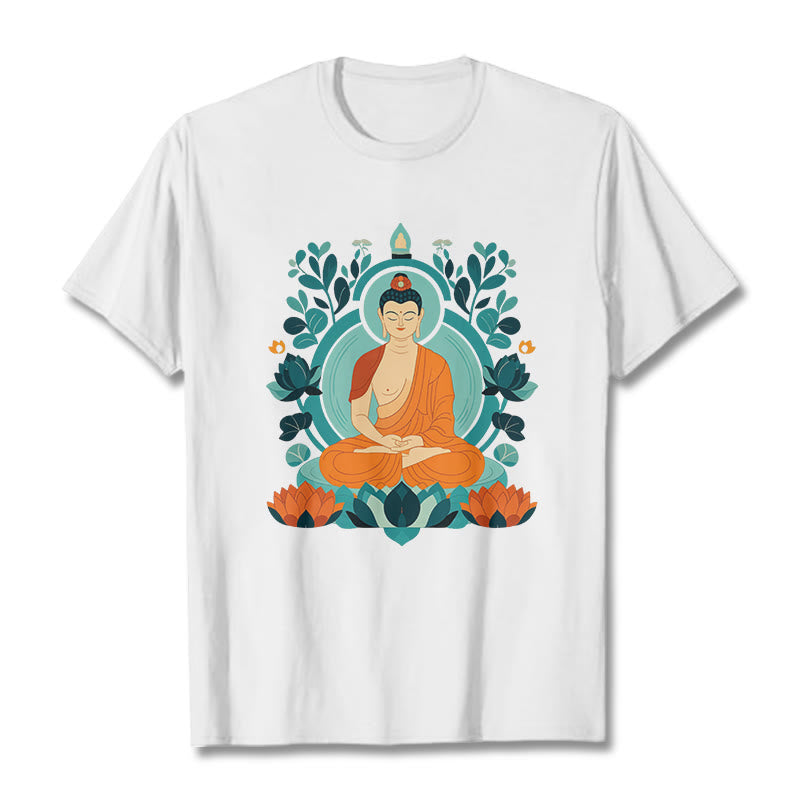 Lotus mystic zen Meditation Tee T-shirt