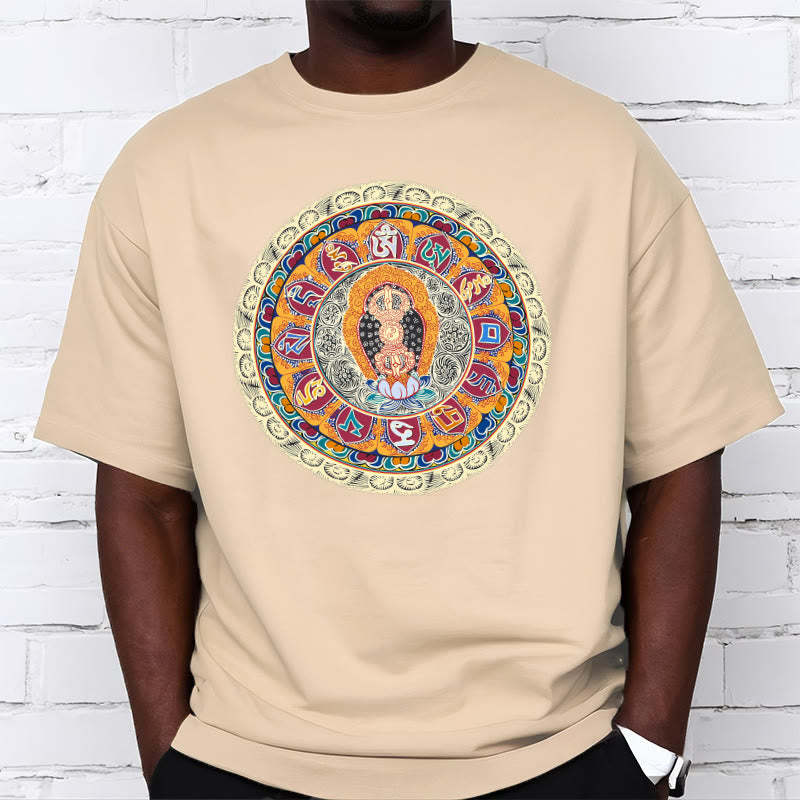 Dorje Vajra Mandala mystic zen Cotton Tee T-shirt