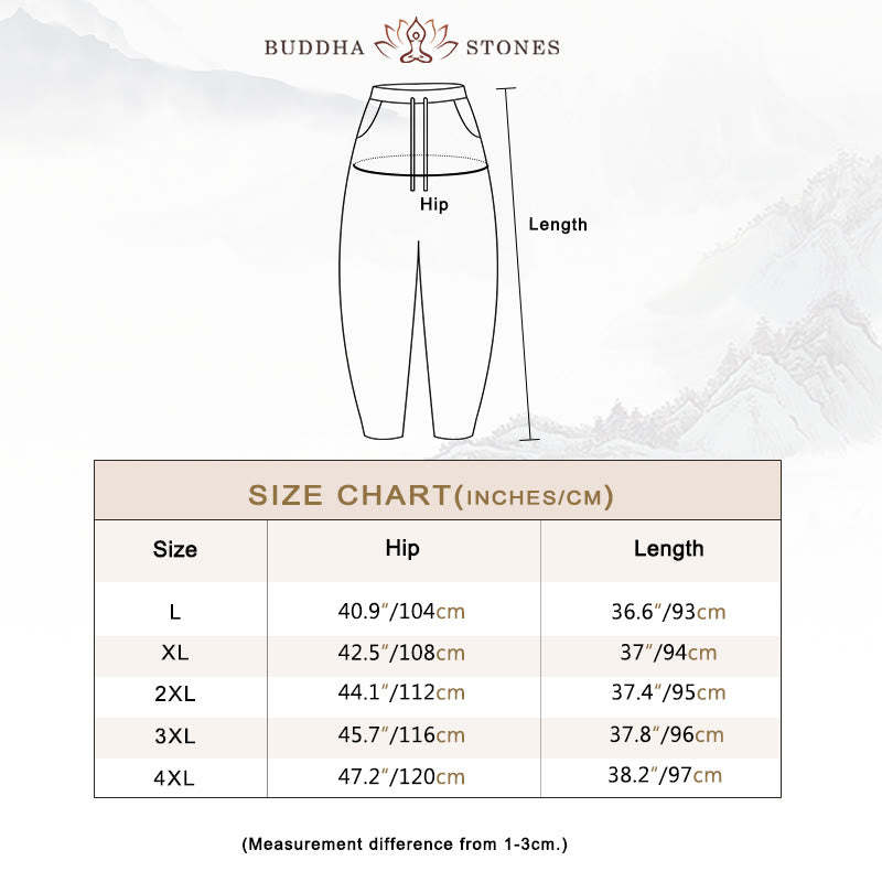 Plain Cotton Yoga Gym Women's Pants