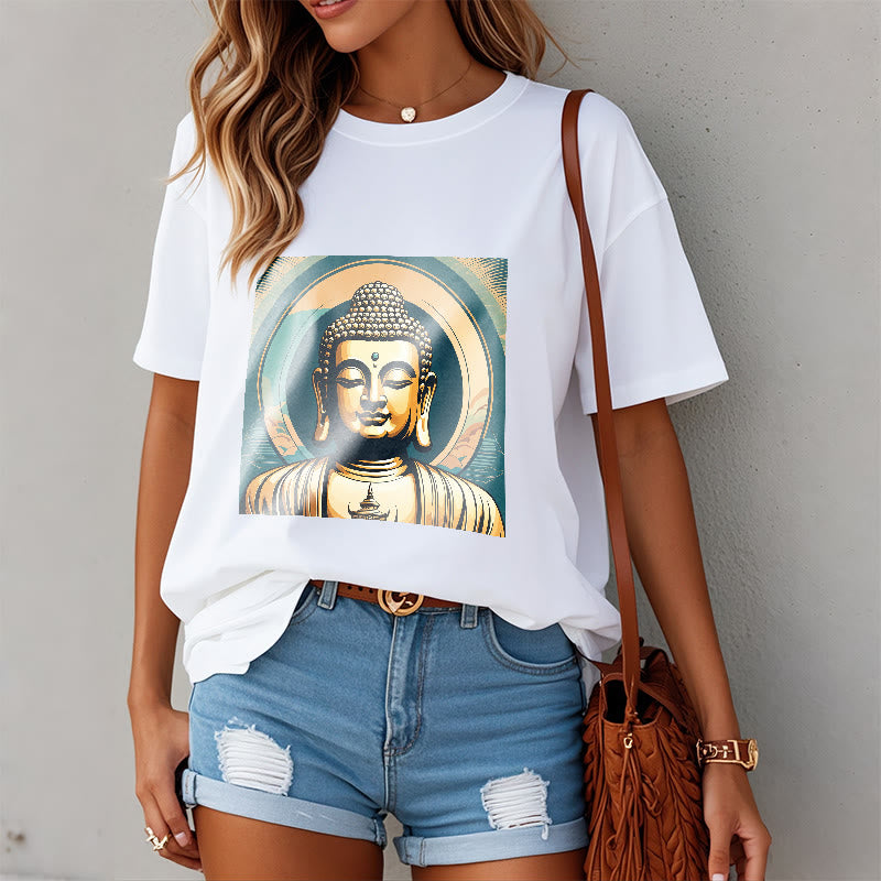 Aura Golden mystic zen Tee T-shirt