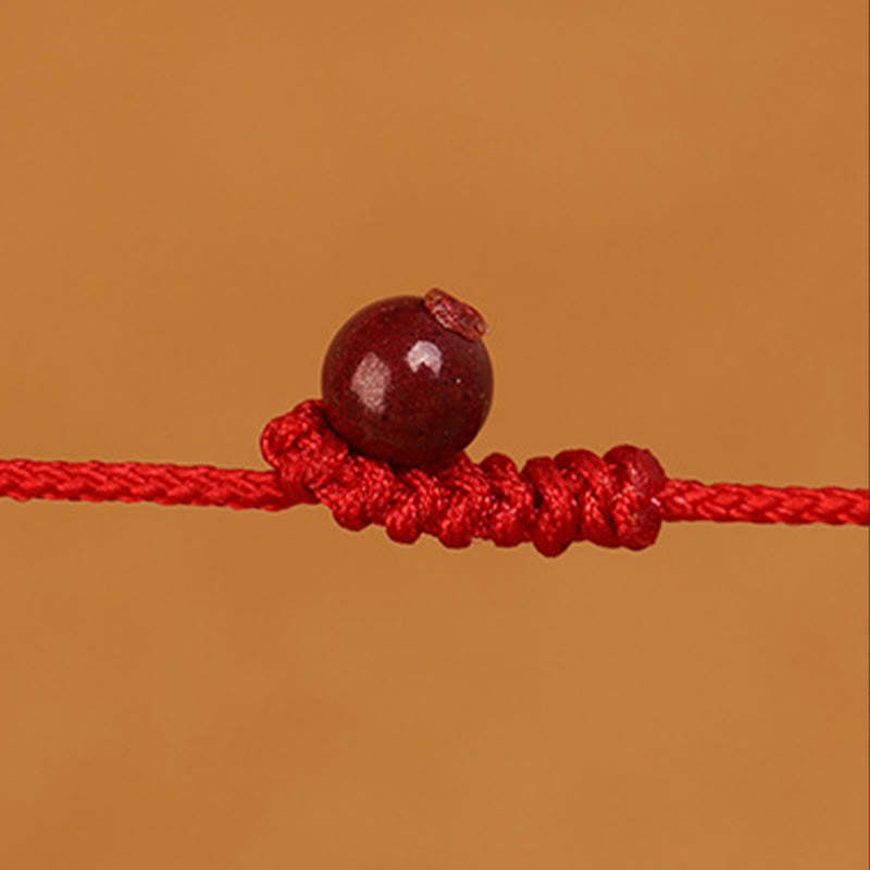 mystic zen Stone 999 Solid Gold Red String Belly Chain