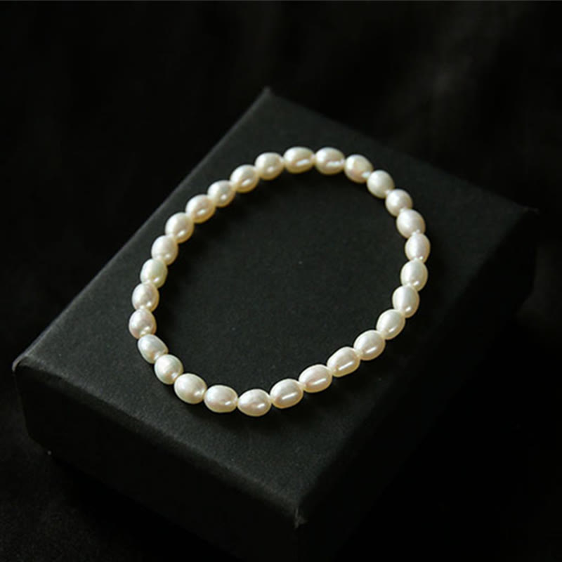 Natural Pearl Healing Beaded Bracelet