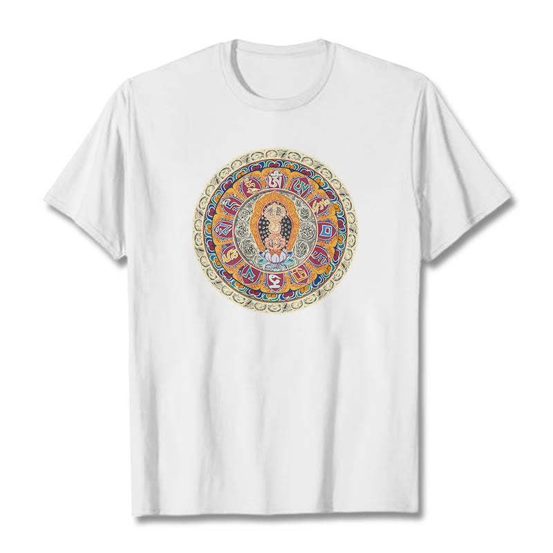 Dorje Vajra Mandala mystic zen Cotton Tee T-shirt