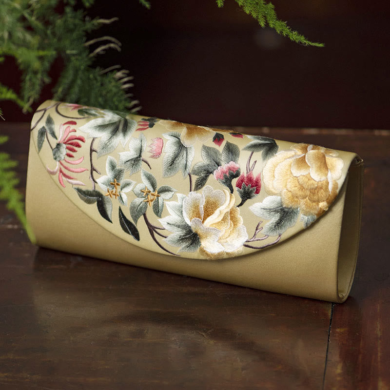 Su Embroidery Wedding Shopping Purse Handbag Crossbody Bag