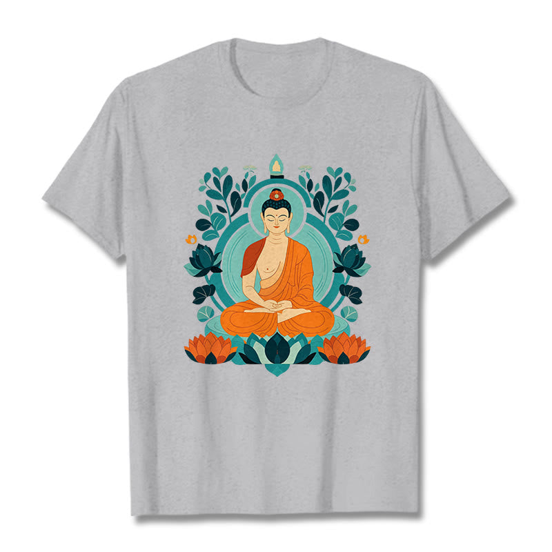 Lotus mystic zen Meditation Tee T-shirt