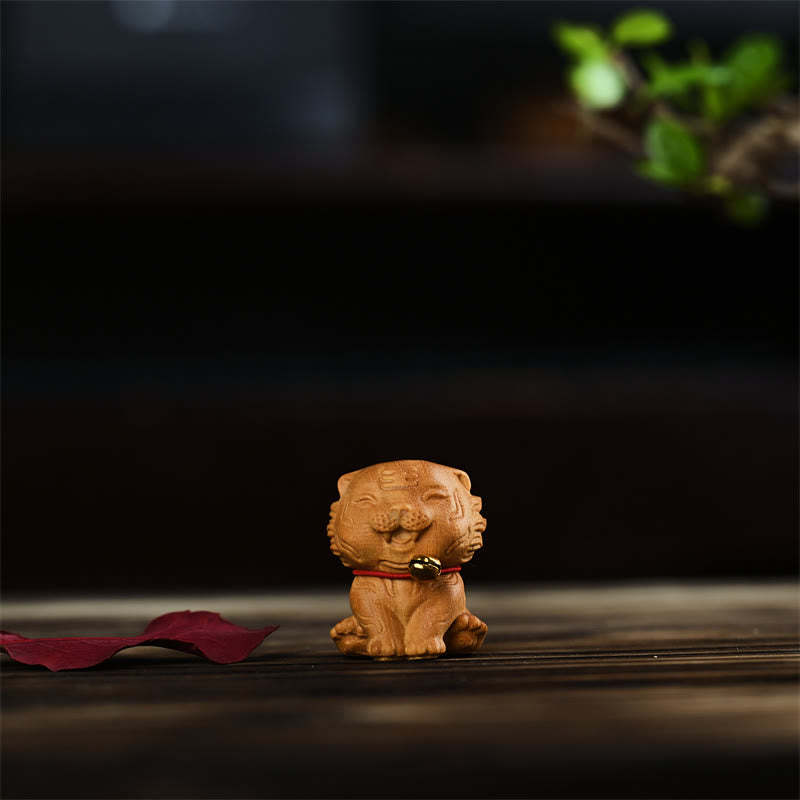 12 Chinese Zodiac Thuja Sutchuenensis Sandalwood Prosperity Mini Home Decoration